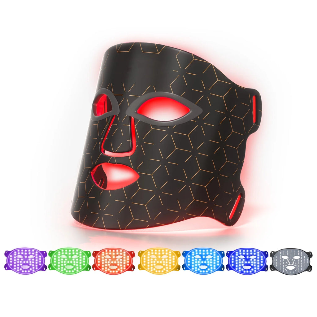 Máscara Facial De Terapia De Luz LED